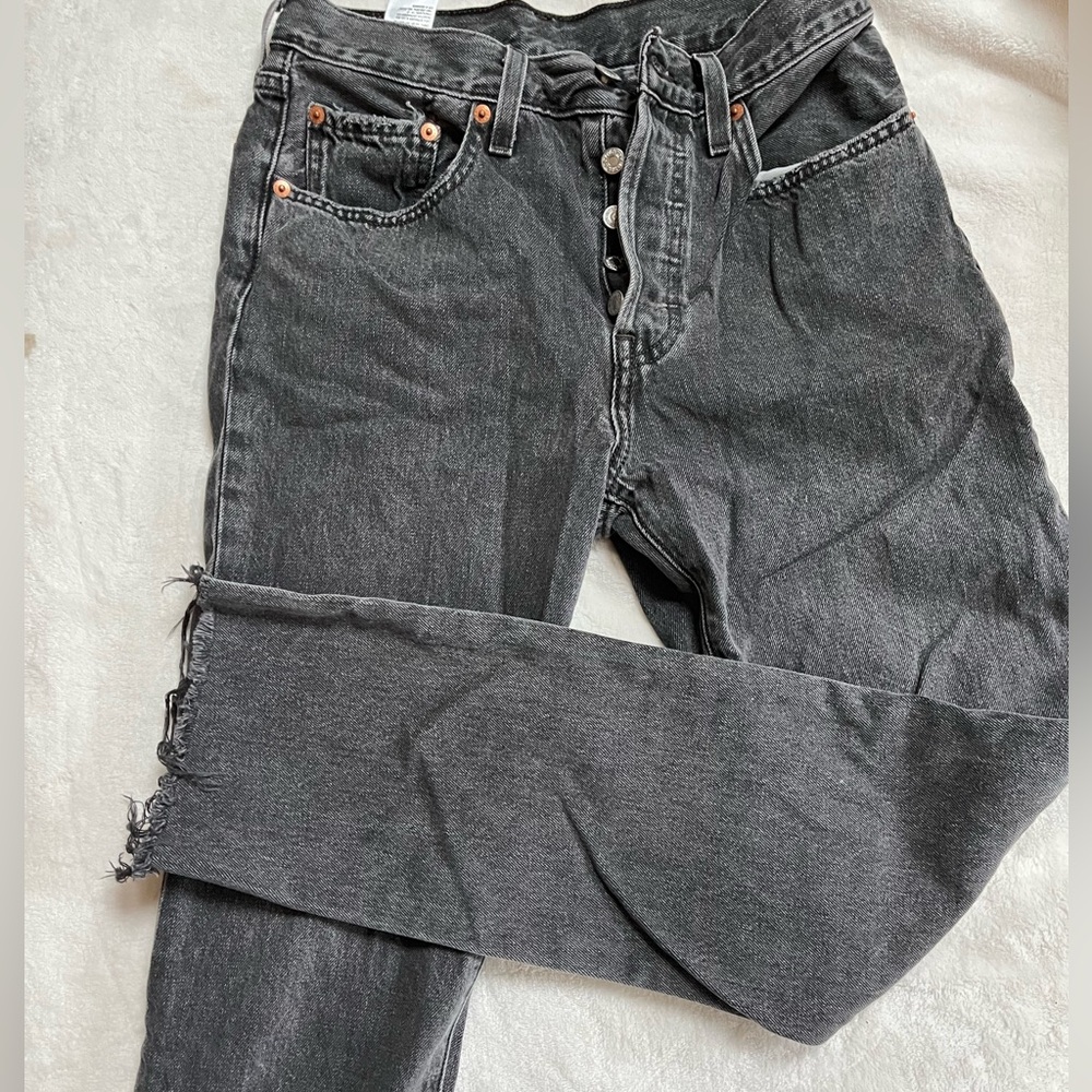 Levi’s 501 button fly jeans
